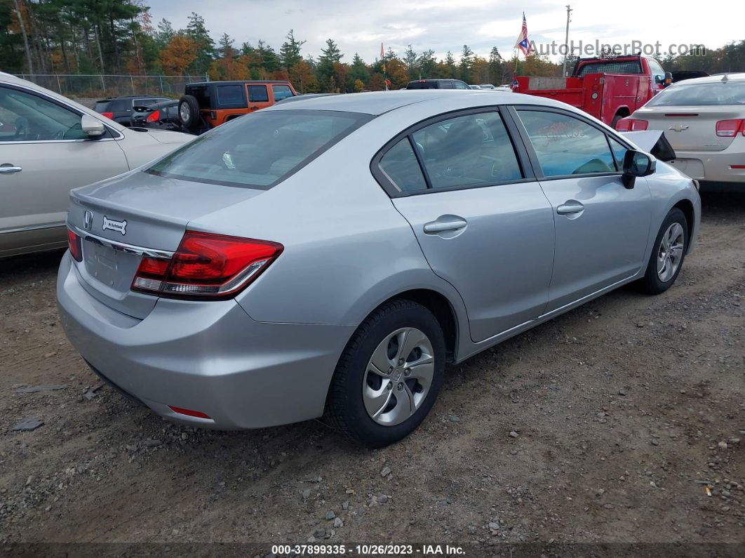 2014 Honda Civic Sedan Lx Silver vin: 2HGFB2F53EH517493