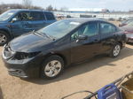 2014 Honda Civic Lx Black vin: 2HGFB2F53EH537565