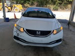 2014 Honda Civic Lx White vin: 2HGFB2F53EH547240