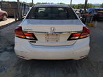 2014 Honda Civic Lx White vin: 2HGFB2F53EH547240