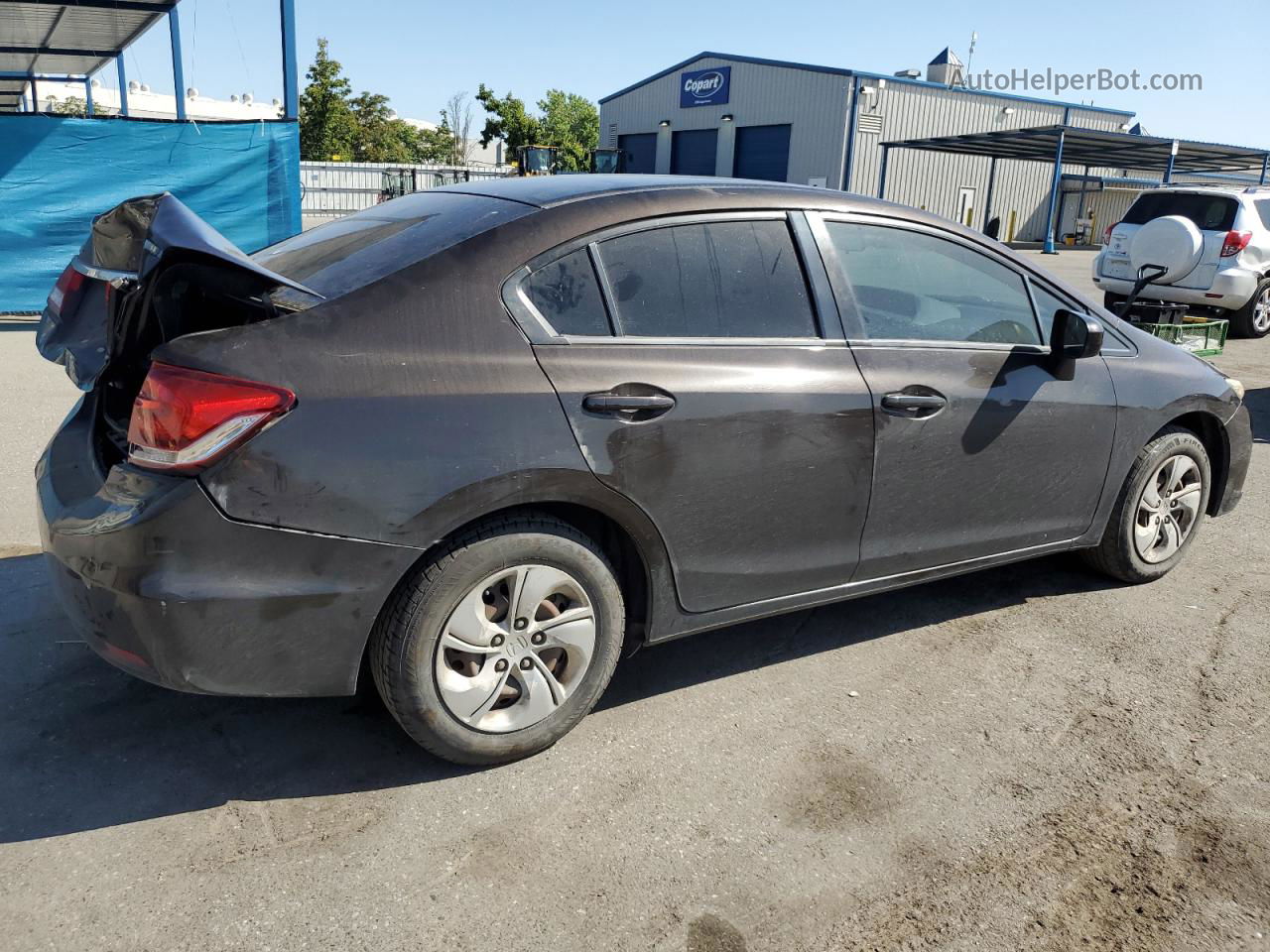 2014 Honda Civic Lx Black vin: 2HGFB2F53EH548002