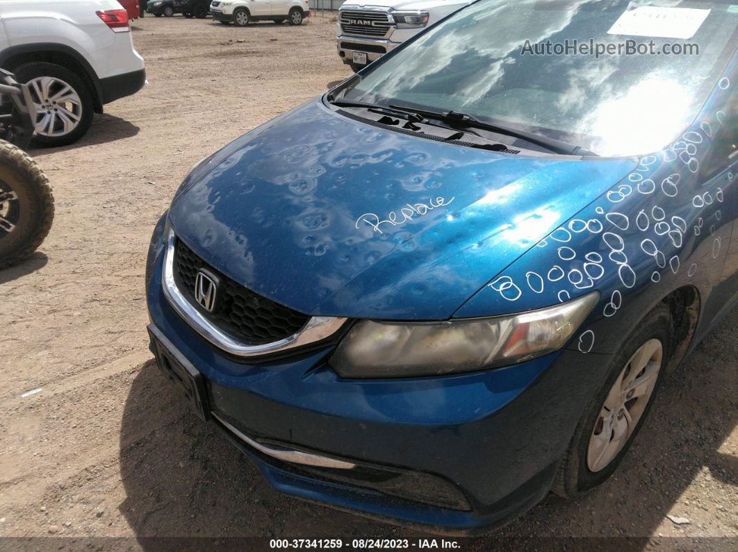 2015 Honda Civic Sedan Lx Blue vin: 2HGFB2F53FH518340