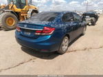 2015 Honda Civic Sedan Lx Синий vin: 2HGFB2F53FH518340