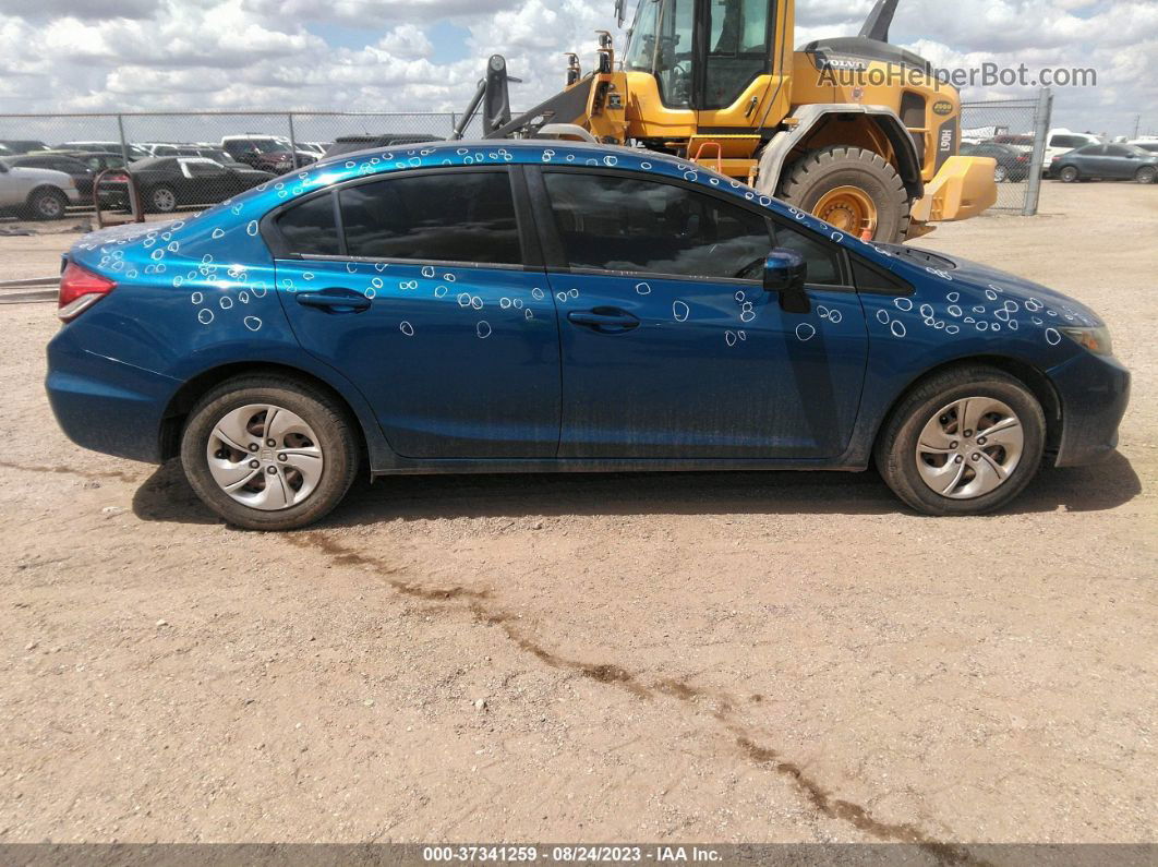 2015 Honda Civic Sedan Lx Blue vin: 2HGFB2F53FH518340