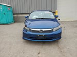 2012 Honda Civic Lx Blue vin: 2HGFB2F54CH506368