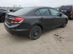 2013 Honda Civic Lx Коричневый vin: 2HGFB2F54DH018460