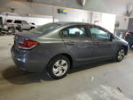 2013 Honda Civic Lx Gray vin: 2HGFB2F54DH560299