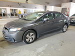 2013 Honda Civic Lx Gray vin: 2HGFB2F54DH560299