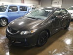 2013 Honda Civic Lx Brown vin: 2HGFB2F54DH580391