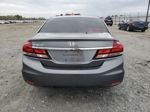 2013 Honda Civic Lx Gray vin: 2HGFB2F54DH580679