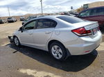 2013 Honda Civic Lx Silver vin: 2HGFB2F54DH582562