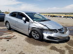 2013 Honda Civic Lx Silver vin: 2HGFB2F54DH582562