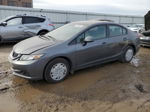 2013 Honda Civic Lx Серый vin: 2HGFB2F54DH591228