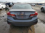 2013 Honda Civic Lx Gray vin: 2HGFB2F54DH591228