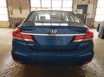 2013 Honda Civic Lx Blue vin: 2HGFB2F54DH592623