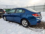 2013 Honda Civic Lx Синий vin: 2HGFB2F54DH601062