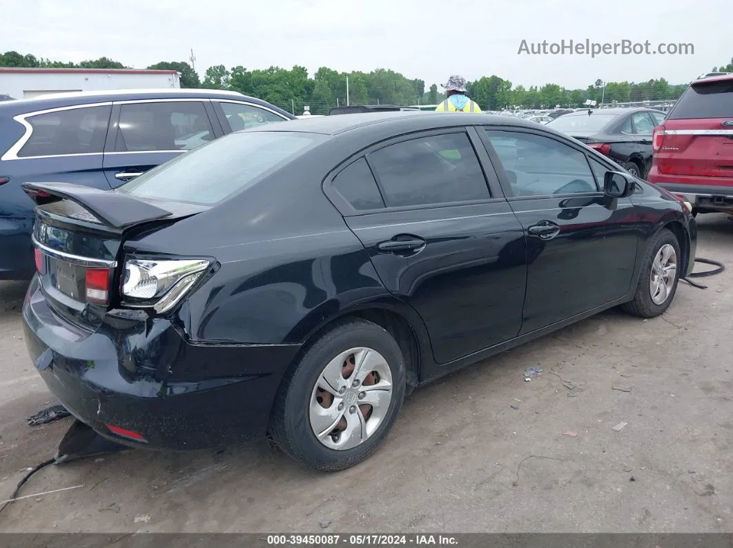 2015 Honda Civic Lx Черный vin: 2HGFB2F54FH500395