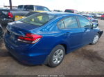 2015 Honda Civic Sedan Lx Blue vin: 2HGFB2F54FH564095