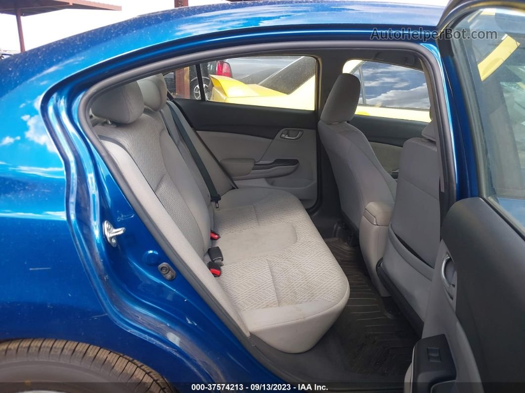 2015 Honda Civic Sedan Lx Blue vin: 2HGFB2F54FH564095