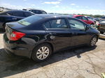 2012 Honda Civic Lx Black vin: 2HGFB2F55CH307264