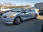 2012 Honda Civic Lx Синий vin: 2HGFB2F55CH545566