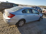 2012 Honda Civic Lx Синий vin: 2HGFB2F55CH545566