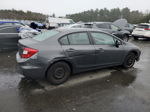 2012 Honda Civic Lx Gray vin: 2HGFB2F55CH569351