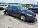 2012 Honda Civic Lx Black vin: 2HGFB2F55CH602462