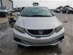 2013 Honda Civic Lx Silver vin: 2HGFB2F55DH558299