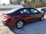 2013 Honda Civic Lx Бордовый vin: 2HGFB2F55DH581498