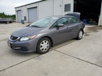 2014 Honda Civic Lx Gray vin: 2HGFB2F55EH501313