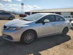 2015 Honda Civic Lx Silver vin: 2HGFB2F55FH528321