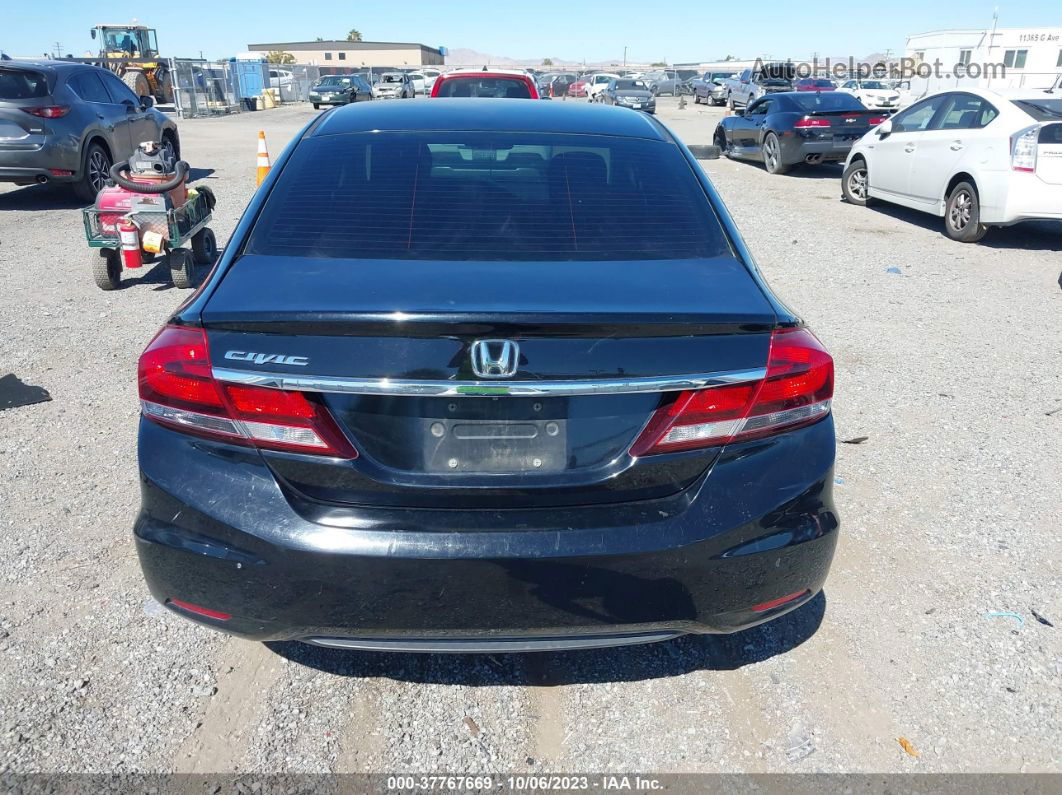 2015 Honda Civic Lx Черный vin: 2HGFB2F55FH557642