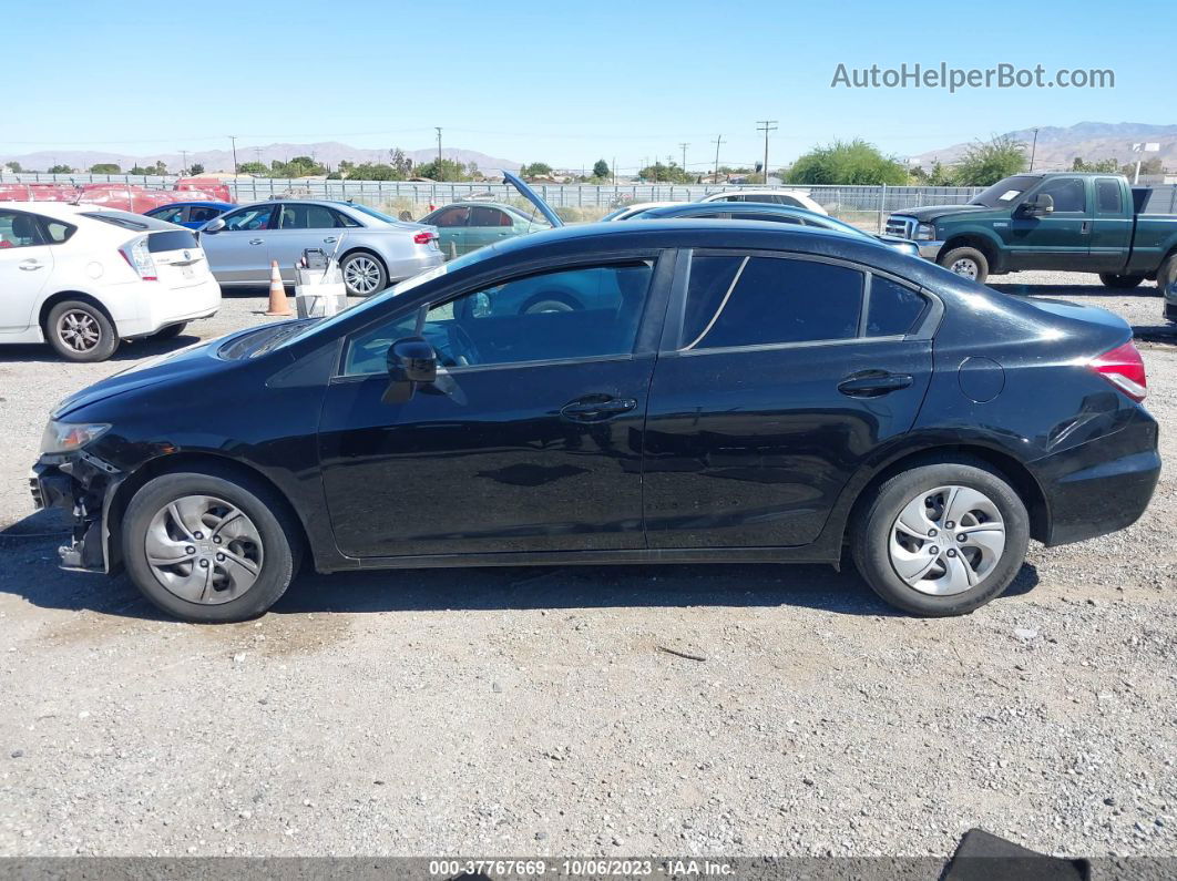 2015 Honda Civic Lx Черный vin: 2HGFB2F55FH557642