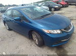 2015 Honda Civic Lx Blue vin: 2HGFB2F55FH558290