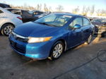 2012 Honda Civic Lx Teal vin: 2HGFB2F56CH501558