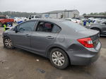 2012 Honda Civic Lx Charcoal vin: 2HGFB2F56CH537699