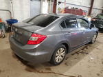 2012 Honda Civic Lx Gray vin: 2HGFB2F56CH565289