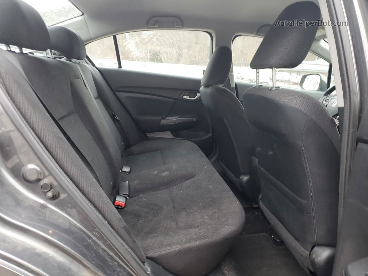 2013 Honda Civic Lx Серый vin: 2HGFB2F56DH504753