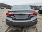 2013 Honda Civic Lx Gray vin: 2HGFB2F56DH504753