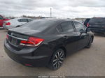 2013 Honda Civic Lx Black vin: 2HGFB2F56DH580375