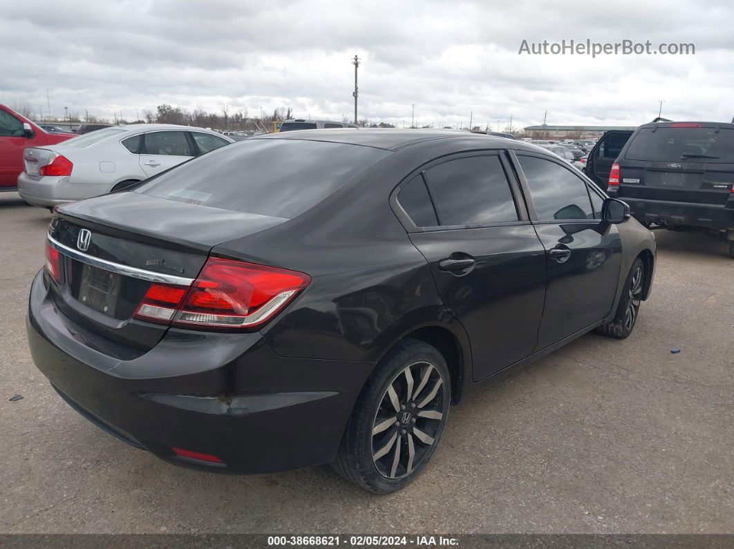 2013 Honda Civic Lx Black vin: 2HGFB2F56DH580375