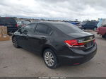 2013 Honda Civic Lx Black vin: 2HGFB2F56DH580375