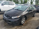 2014 Honda Civic Lx Gray vin: 2HGFB2F56EH517066