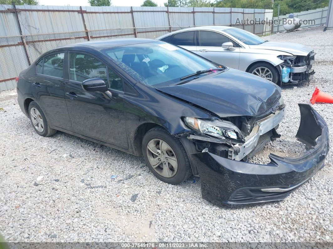 2014 Honda Civic Sedan Lx Black vin: 2HGFB2F56EH539309