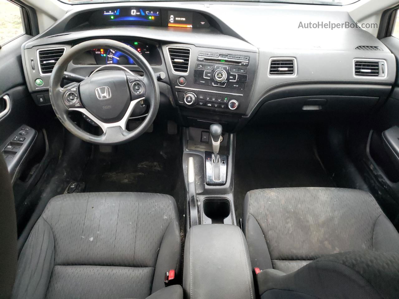 2014 Honda Civic Lx Черный vin: 2HGFB2F56EH555526