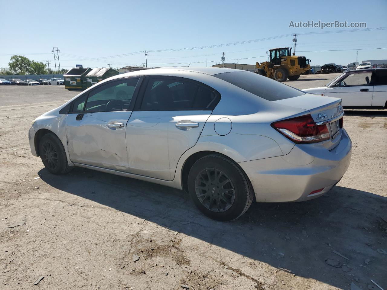 2015 Honda Civic Lx Silver vin: 2HGFB2F56FH514556