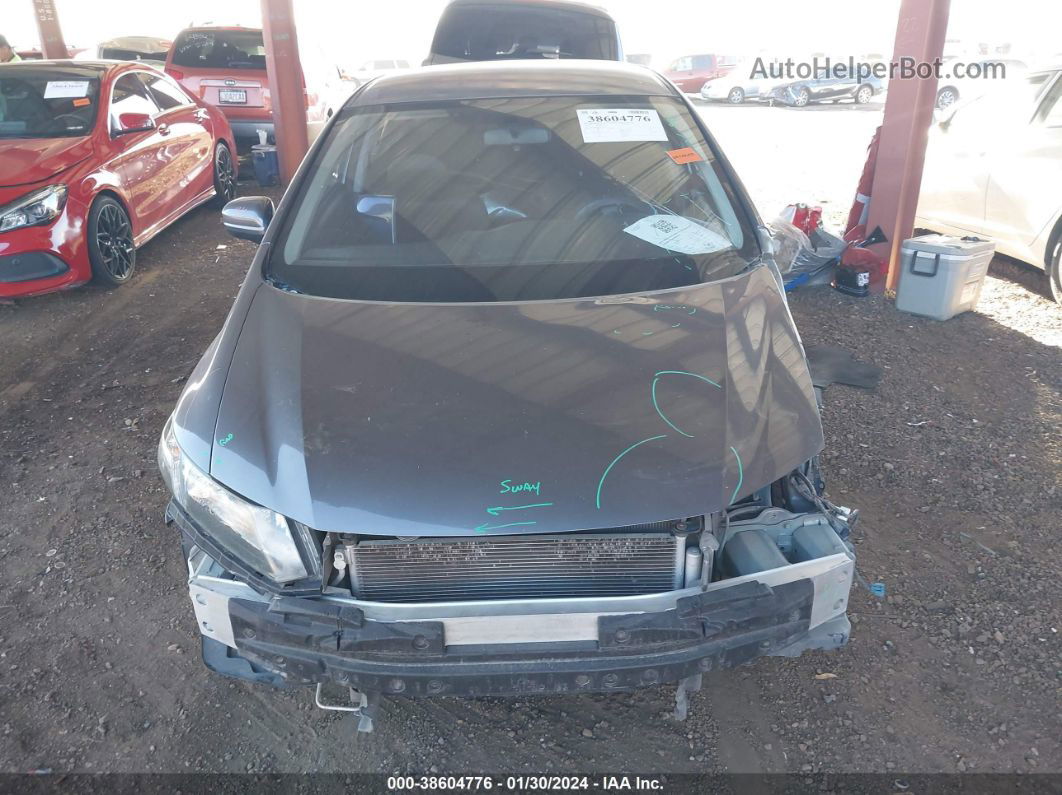 2015 Honda Civic Lx Серый vin: 2HGFB2F56FH522172