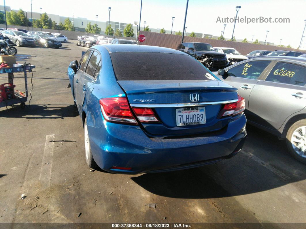 2015 Honda Civic Sedan Lx Синий vin: 2HGFB2F56FH524570