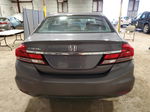 2015 Honda Civic Lx Gray vin: 2HGFB2F56FH536086